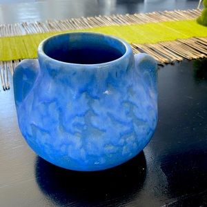 Unique blue pot